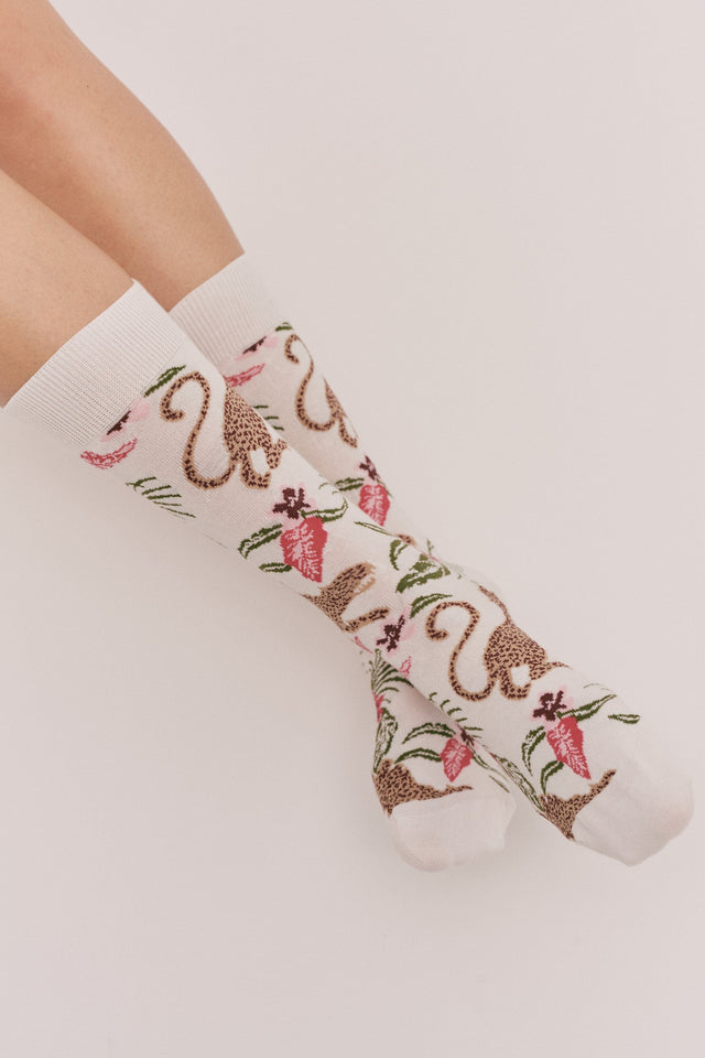 Women's Socks Soleia Cream