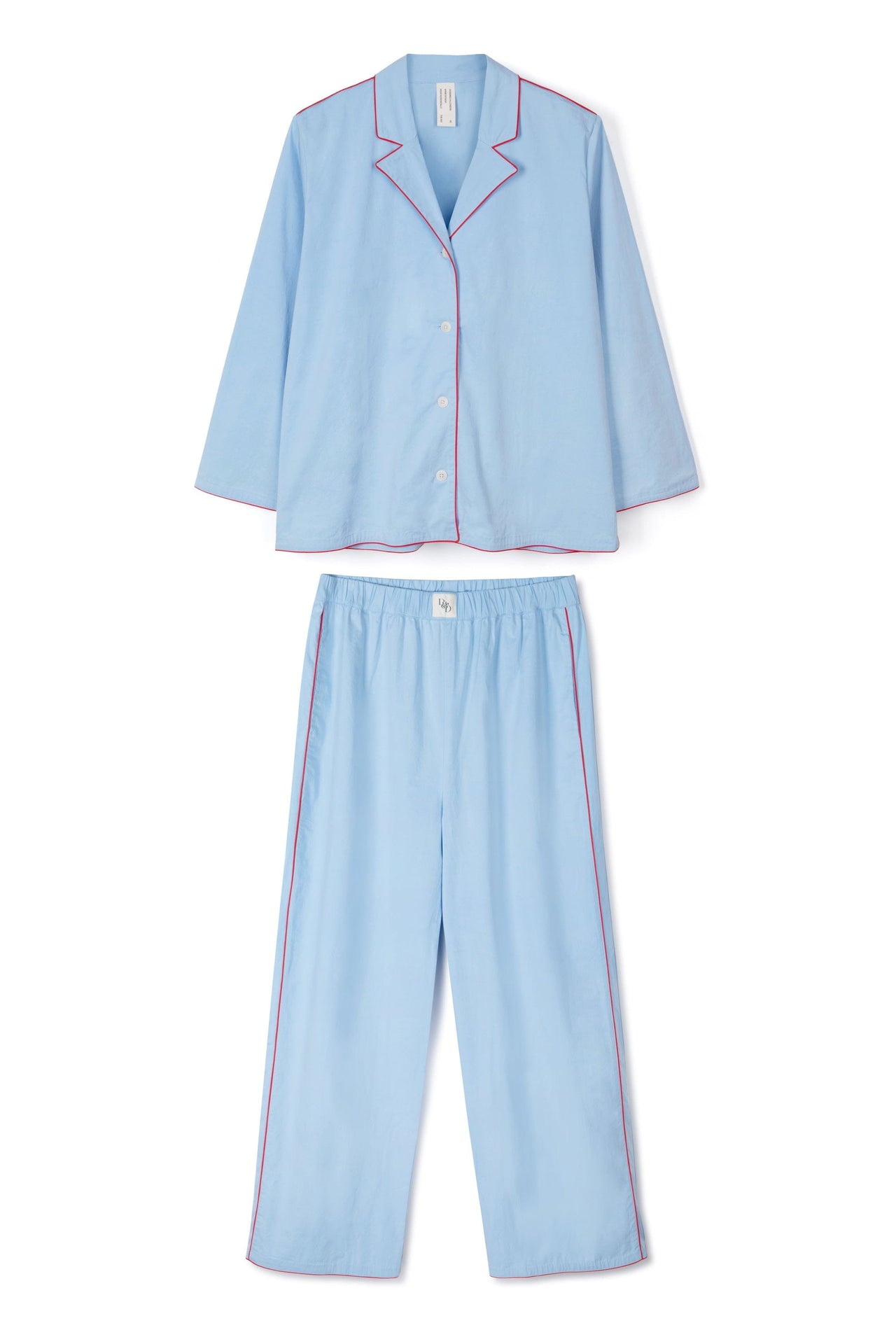 402 Long Pyjama Set Blue