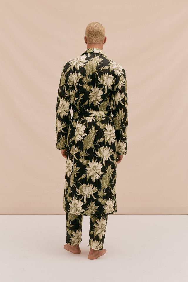 Men’s Quilted Robe | Desmond & Dempsey