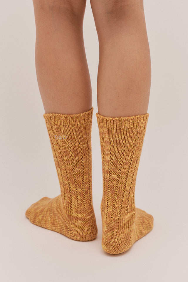Women's Really Warm Socks Orange