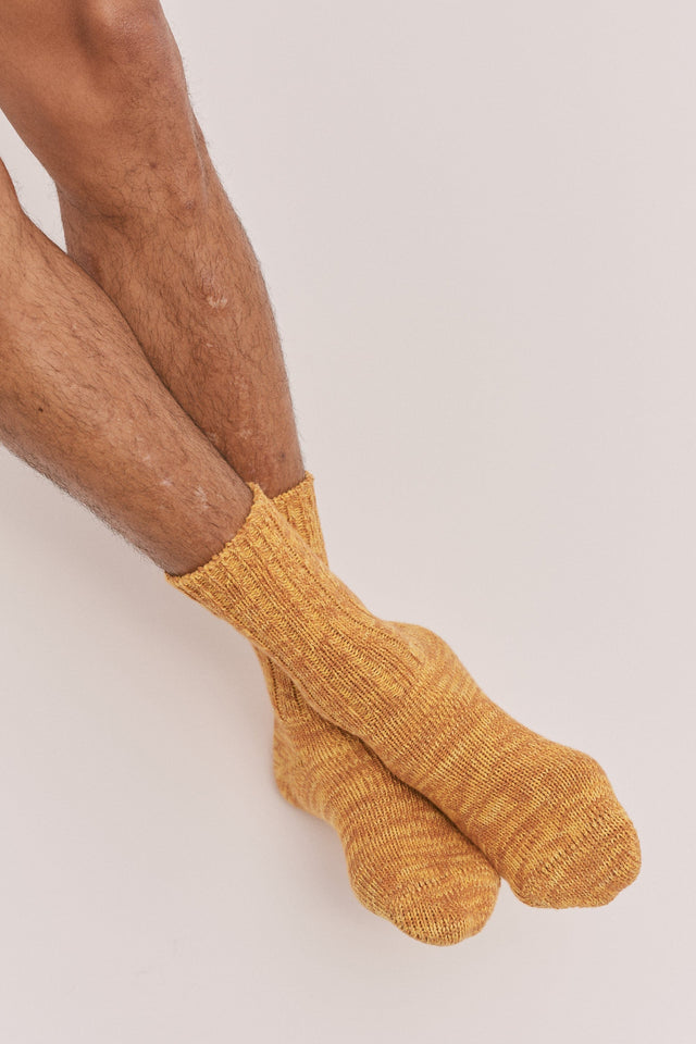 Men's Really Warm Socks Orange