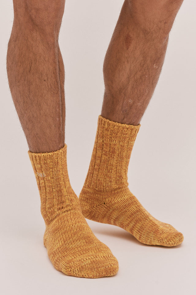 Men's Really Warm Socks Orange