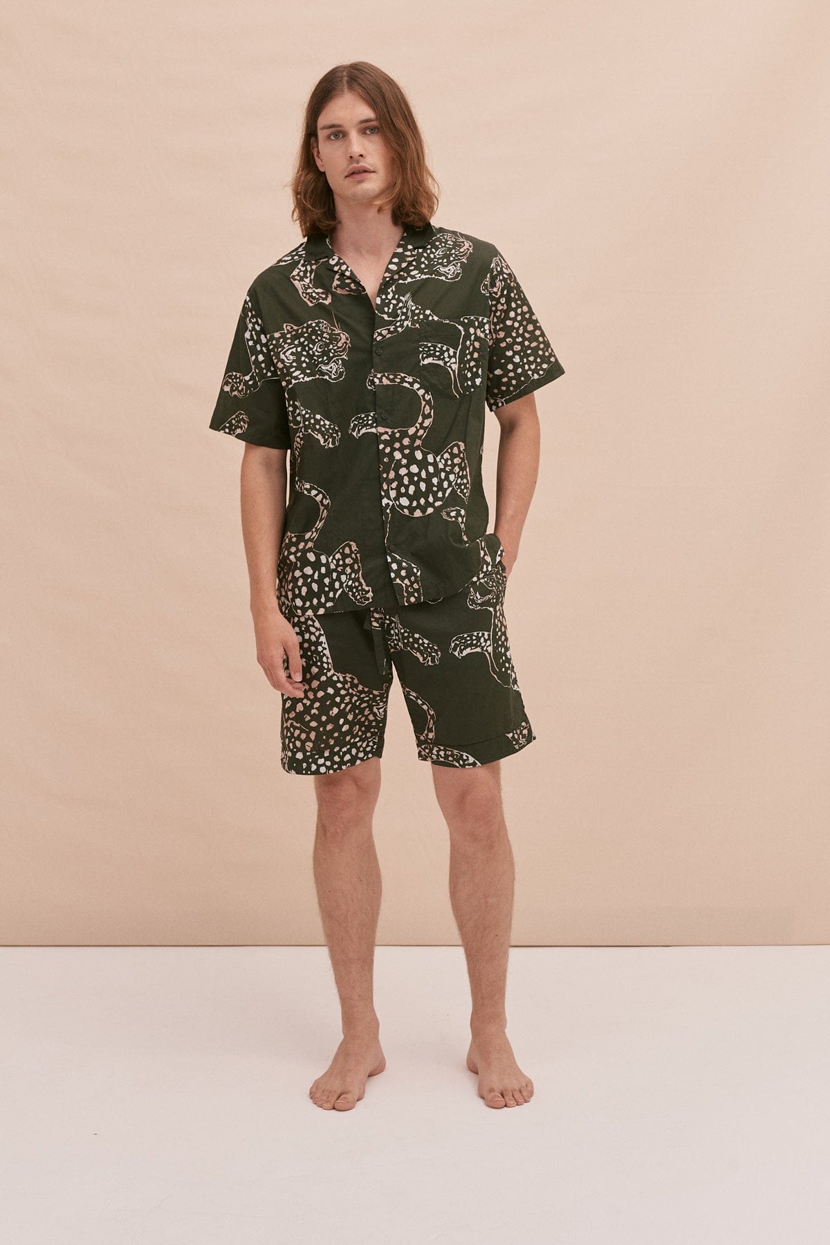 Cuban Pyjama Set Jag Print