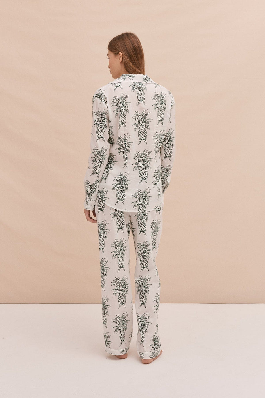 Long Pyjama Set Howie Pineapple Print – Desmond & Dempsey