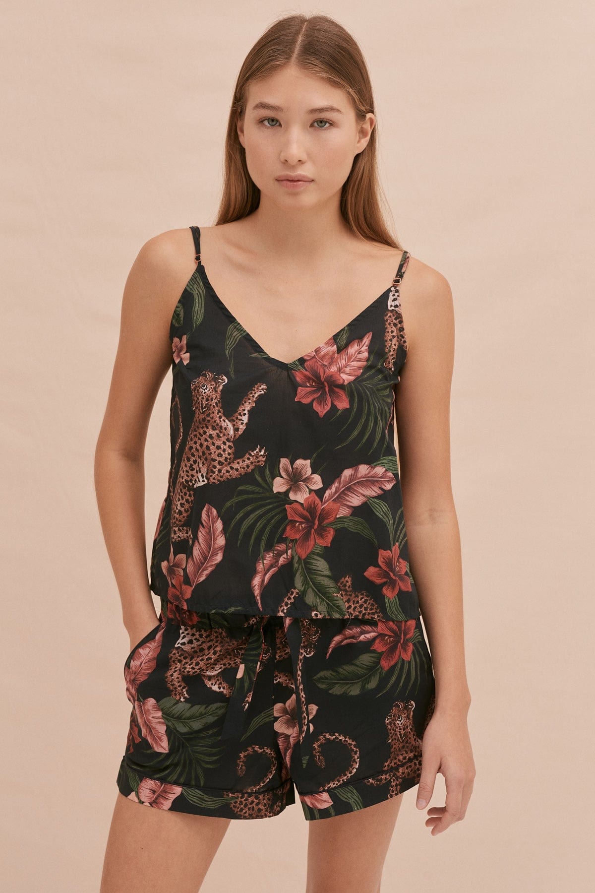 Cami Top Soleia Leopard Print