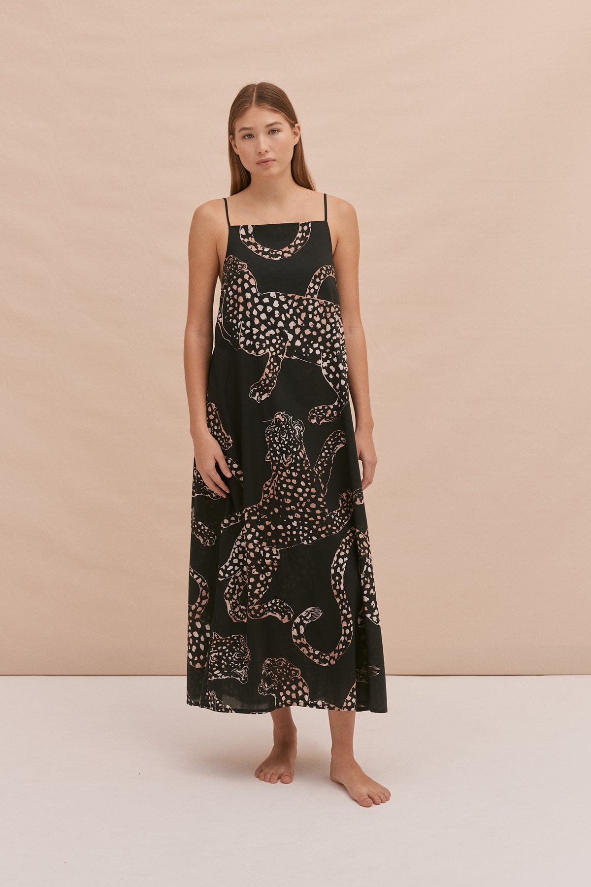 Square Nightie Jag Print