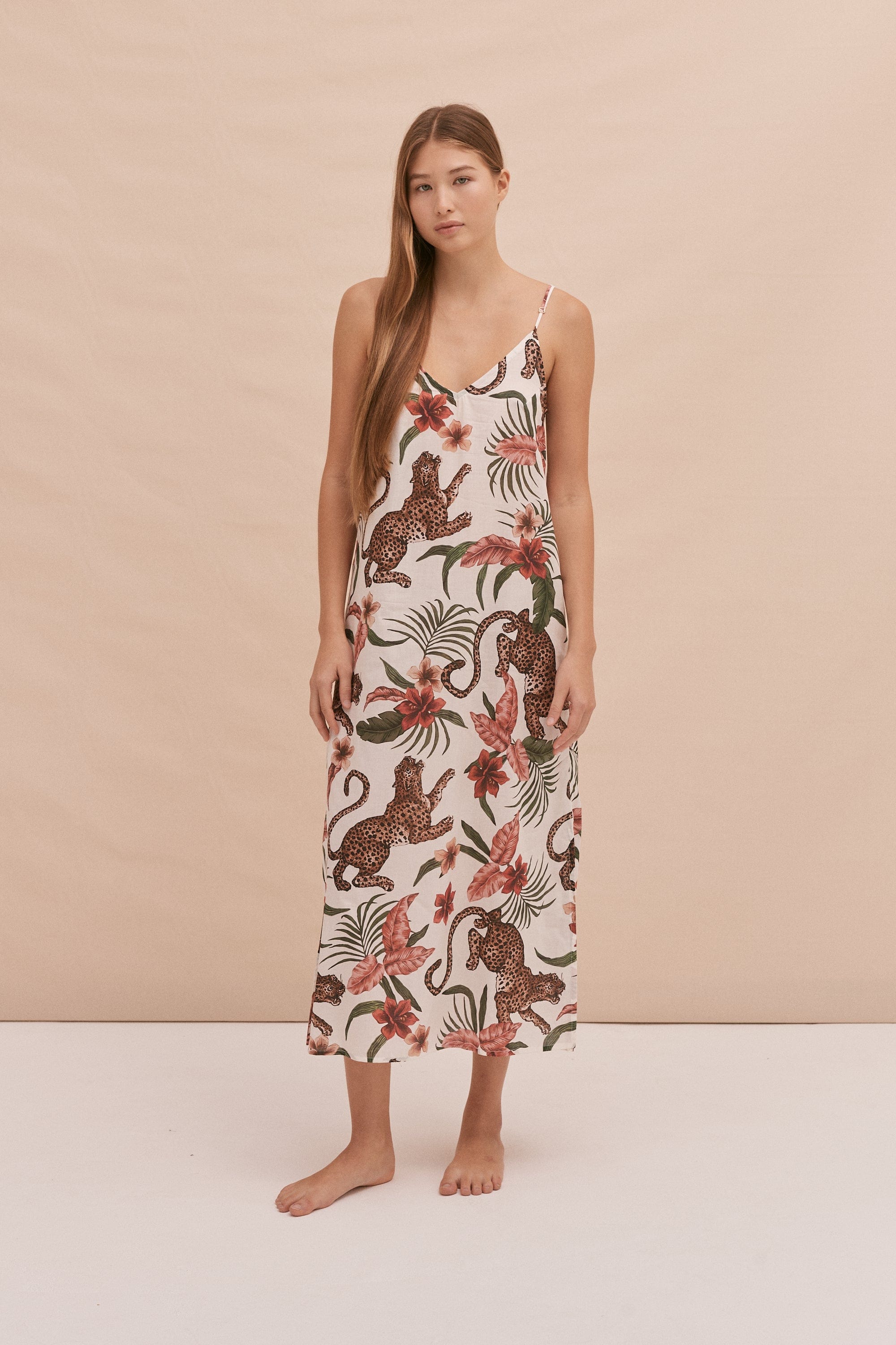 Slip Nightie Soleia Print