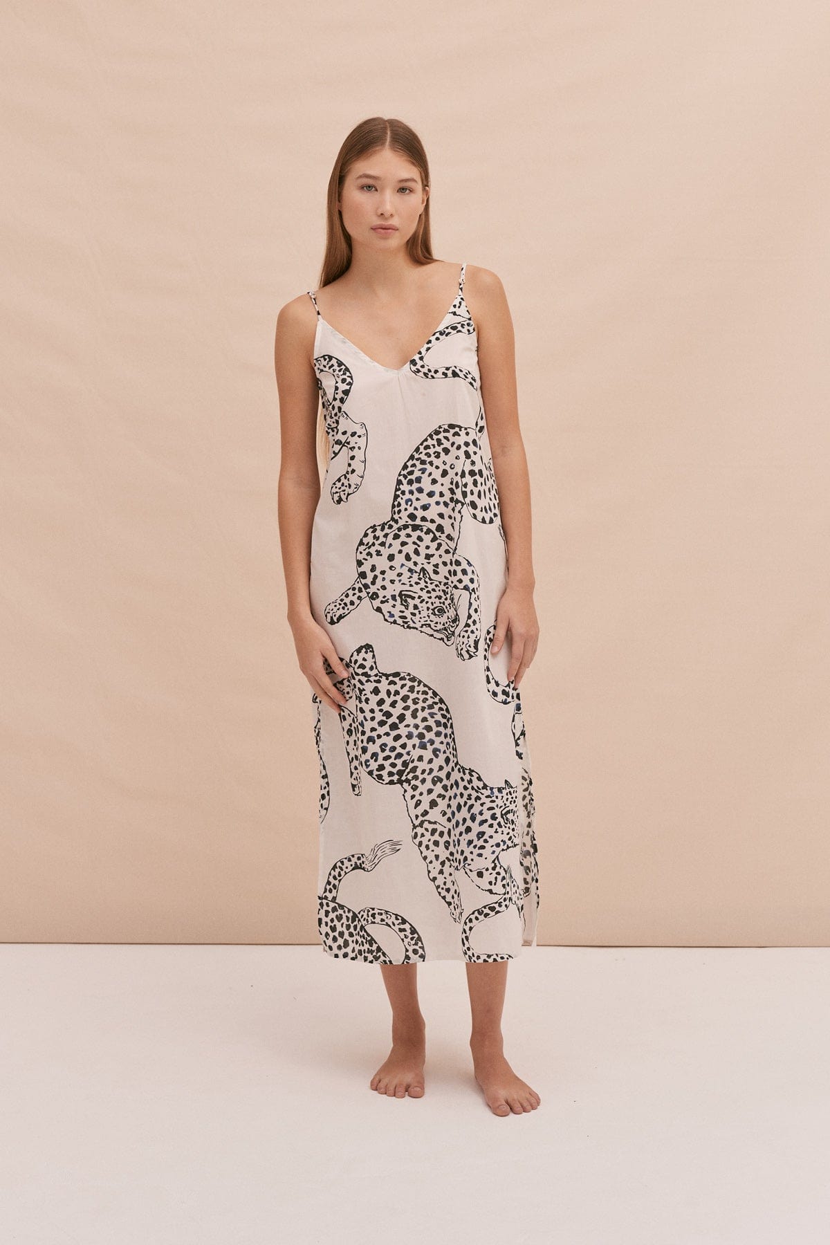Slip Nightie Jag Print