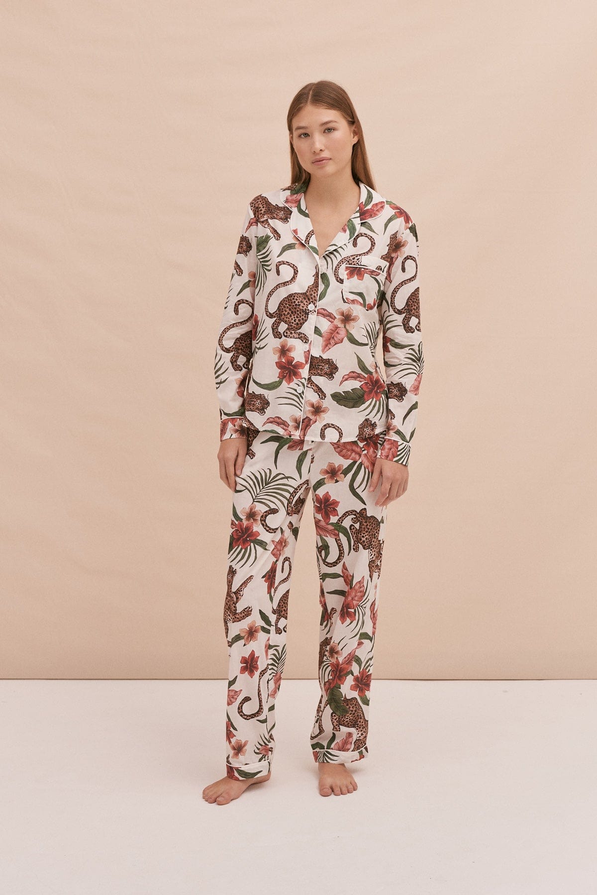 Long Pyjama Set Soleia Print