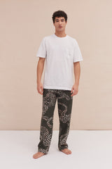 Men’s Pyjama Trousers The Jag Print Green