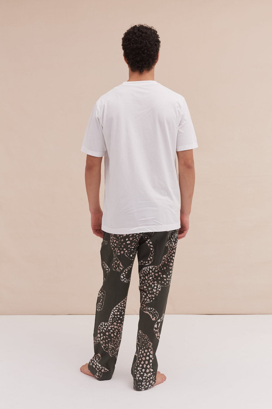 Men’s Pyjama Trousers The Jag Print Green