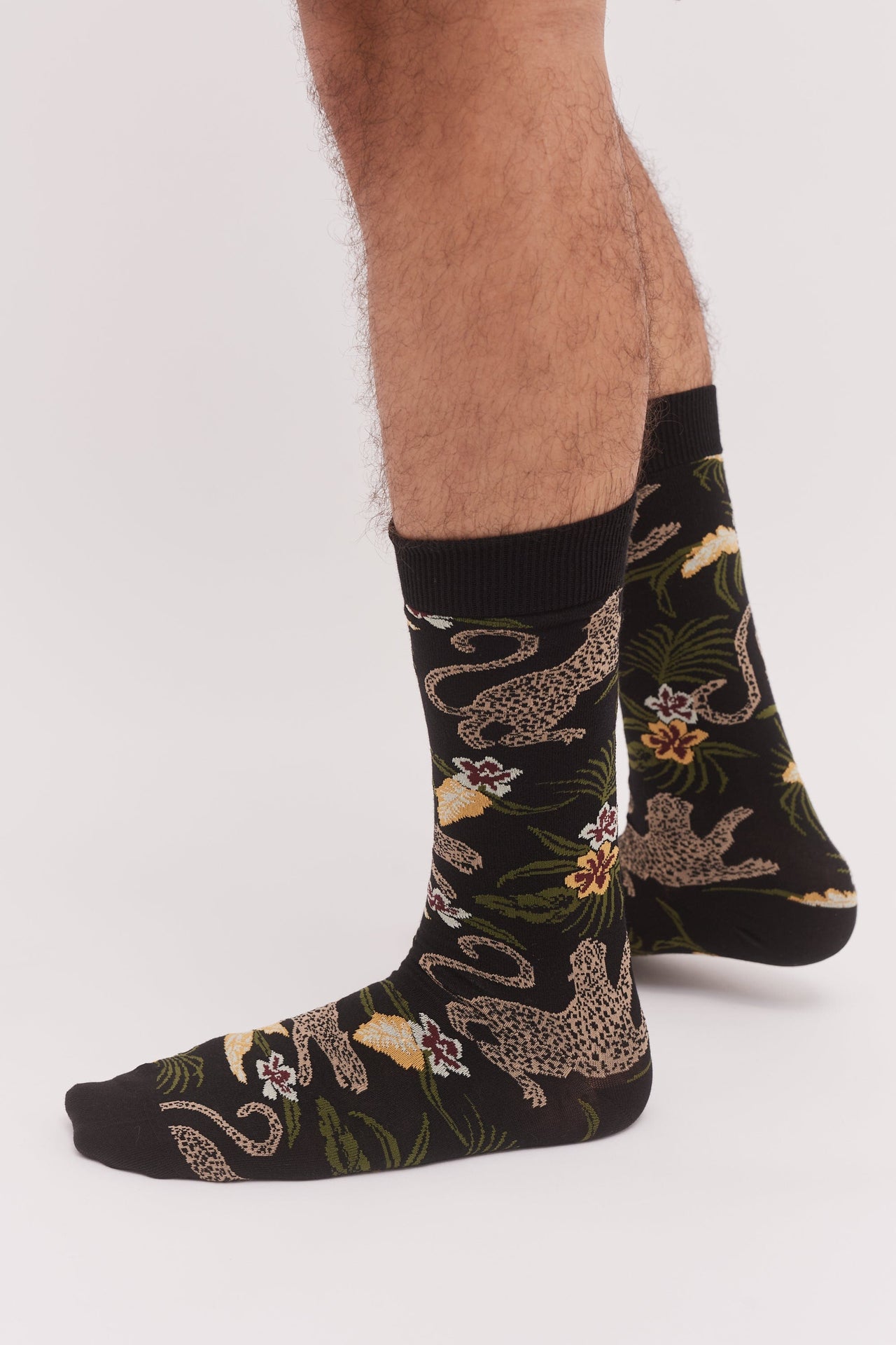 Men’s Socks Soleia Black/Yellow