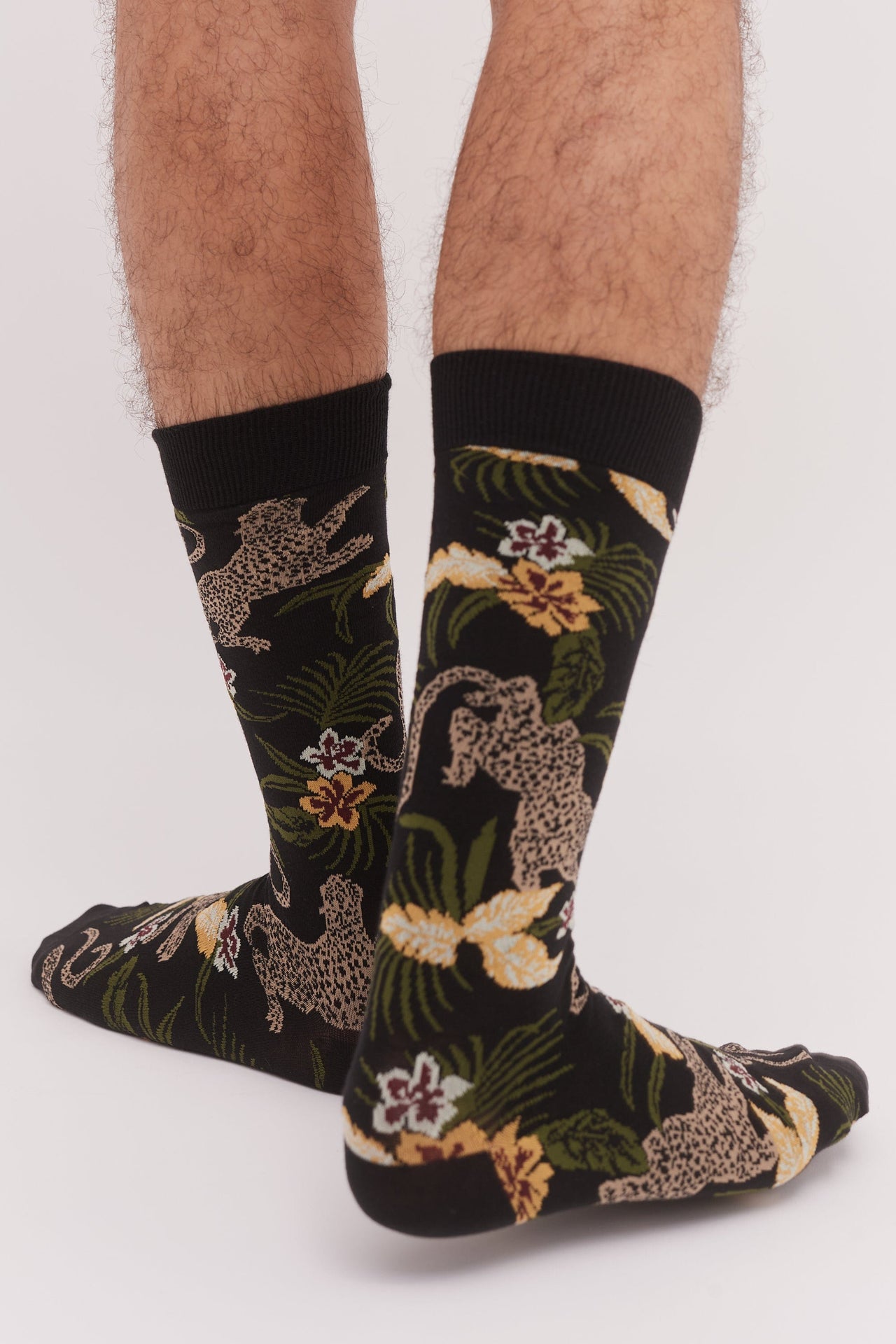 Men’s Socks Soleia Black/Yellow