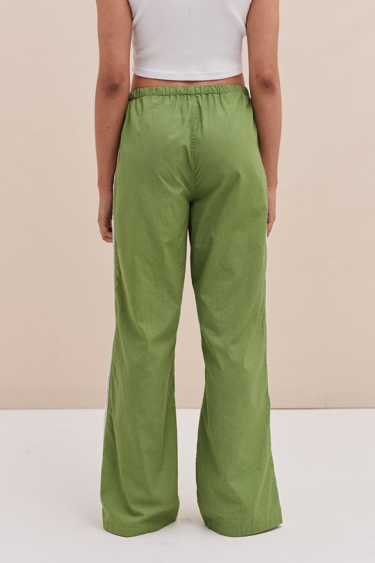 Lounge Trouser Poplin Green