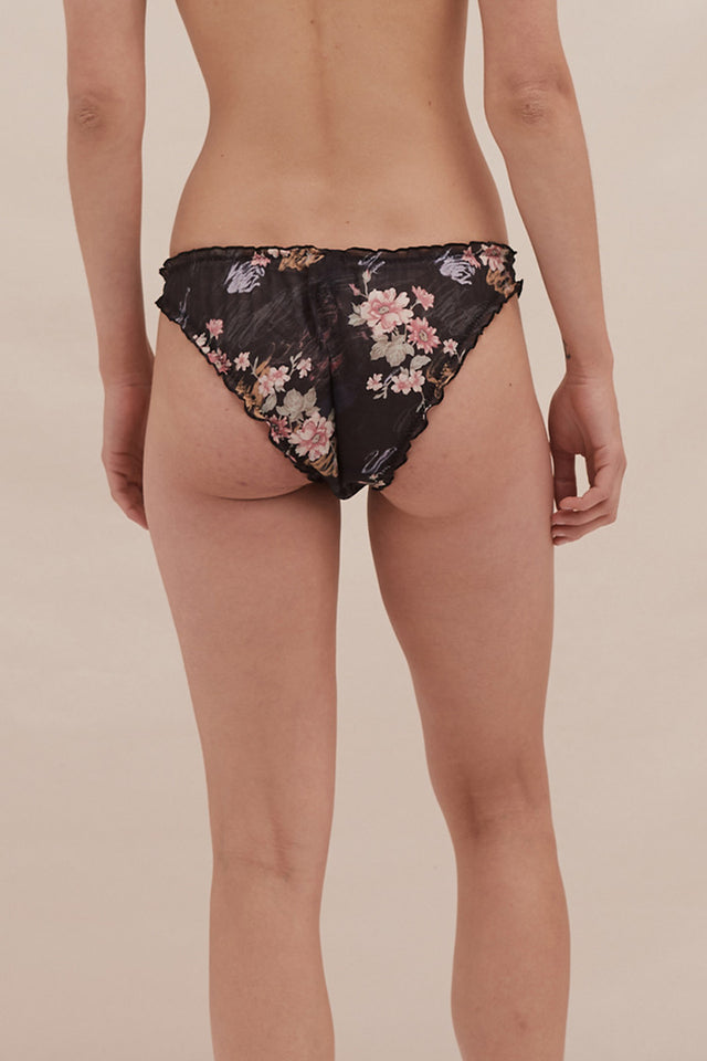Knickers Love Print Black
