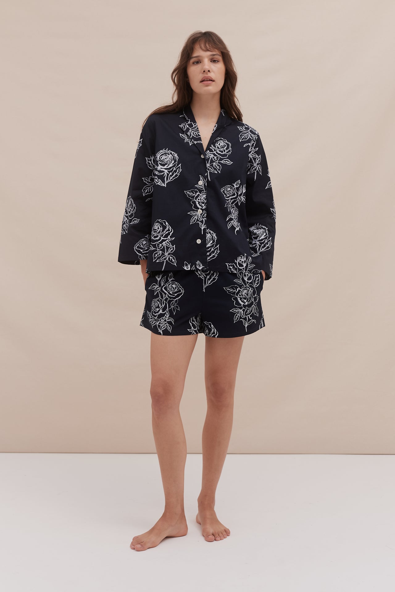 402 Shirt Posy Navy