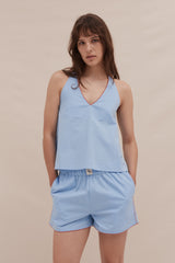 402 Swing Cami Blue