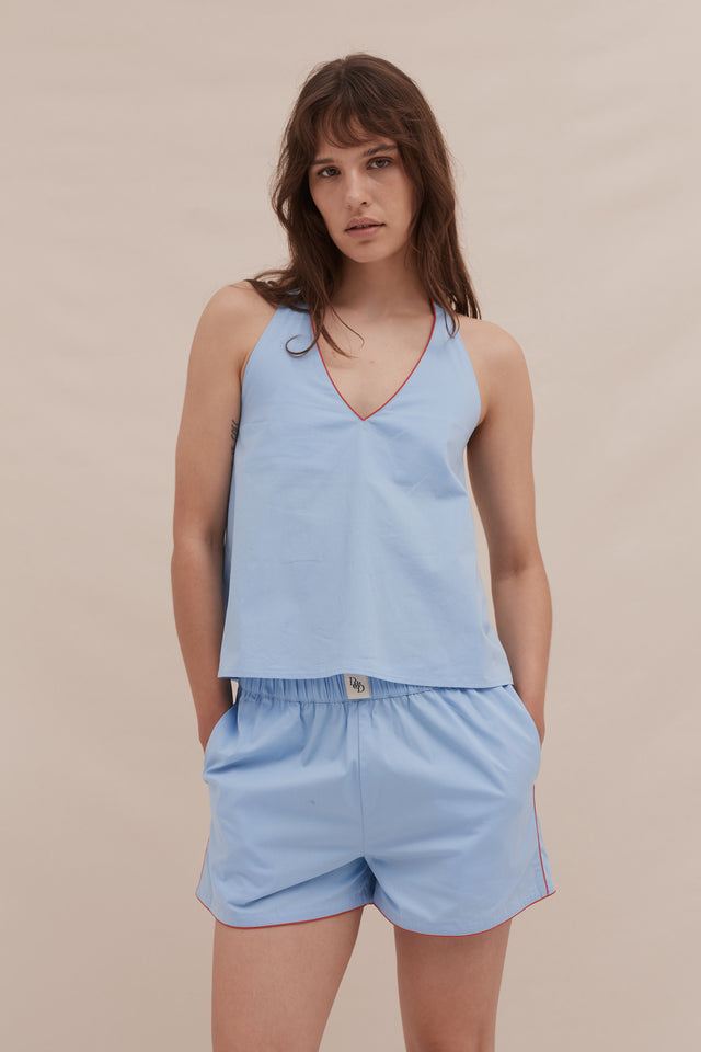 402 Swing Cami & Shorts Set Blue