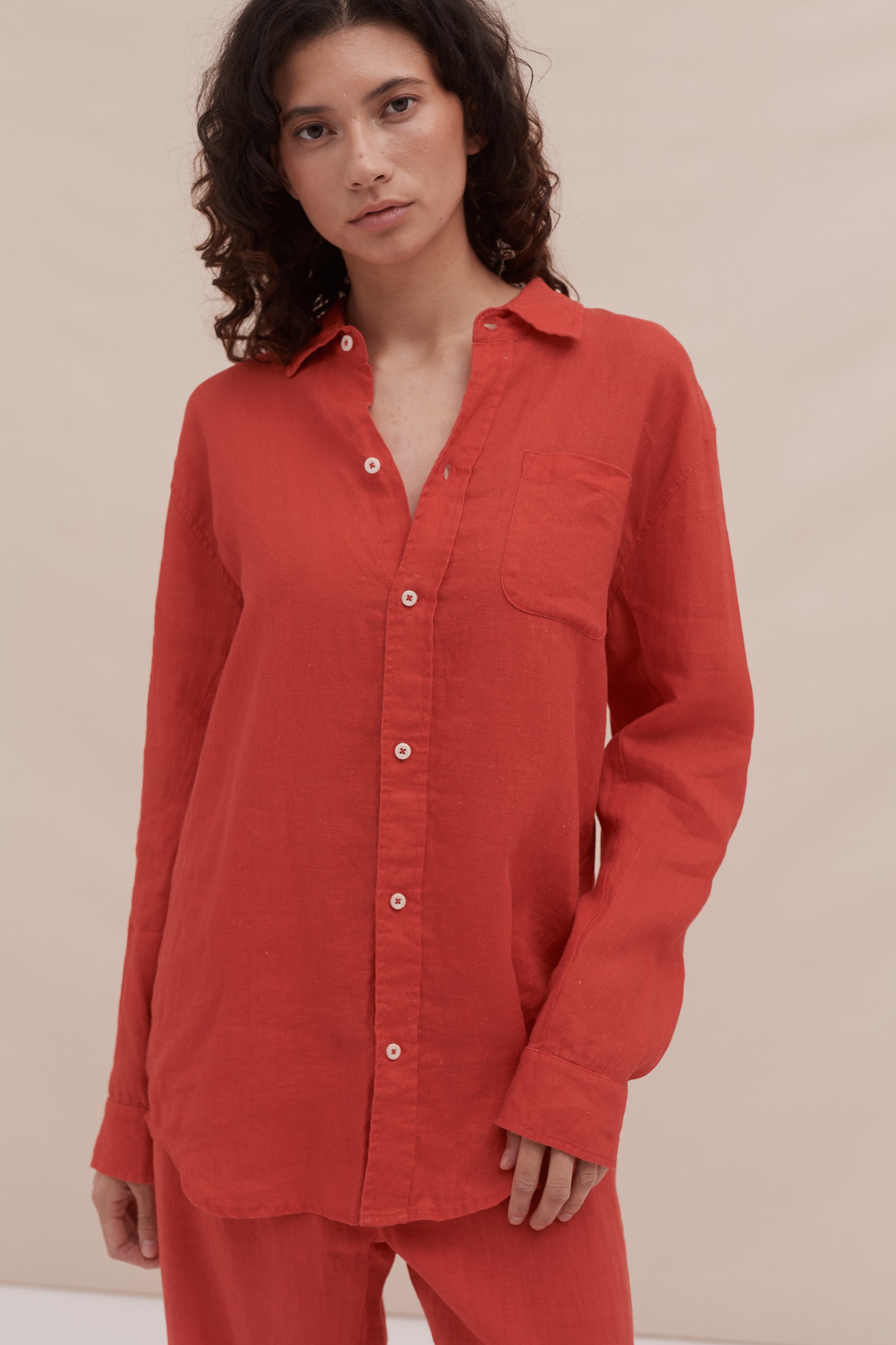 Lounge Shirt Linen