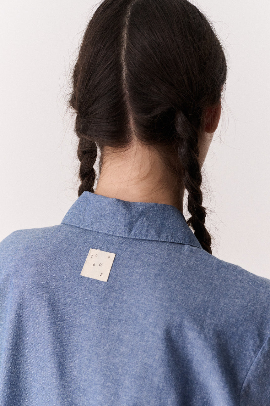Womens 402 Shirt Chambray Blue