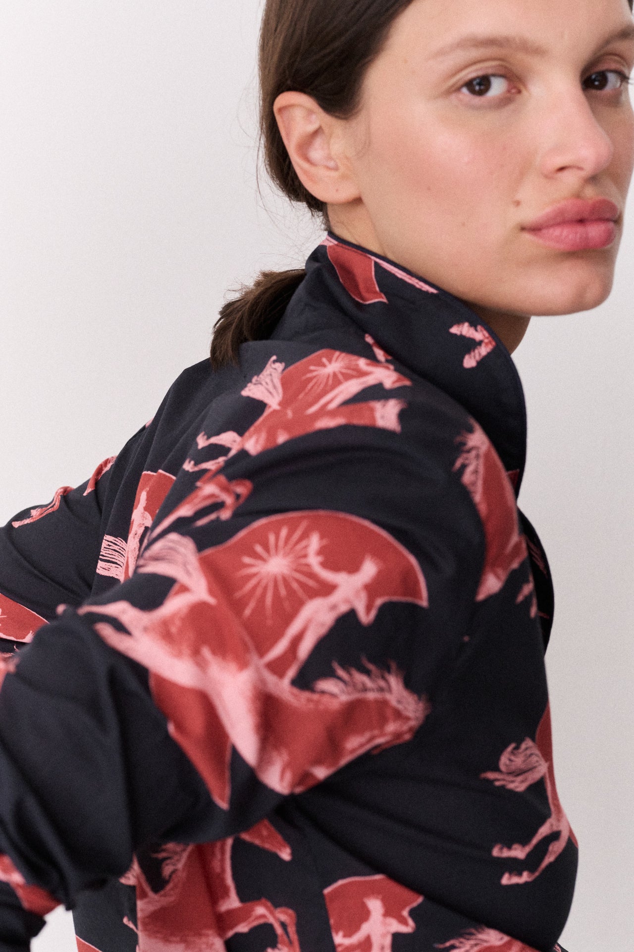 Long Set Moon Leap Navy/Pink