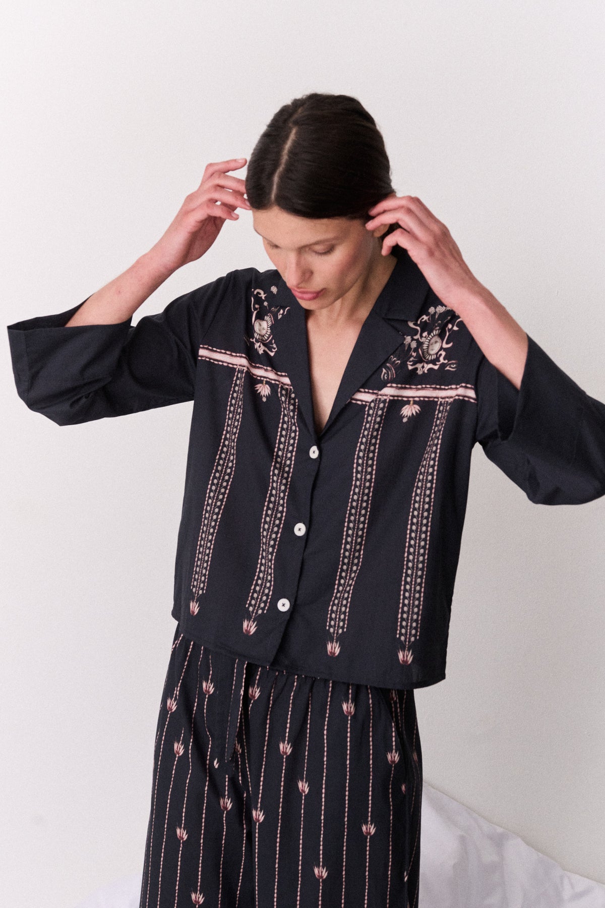 The Boxy Shirt & Wide Leg Trouser Set