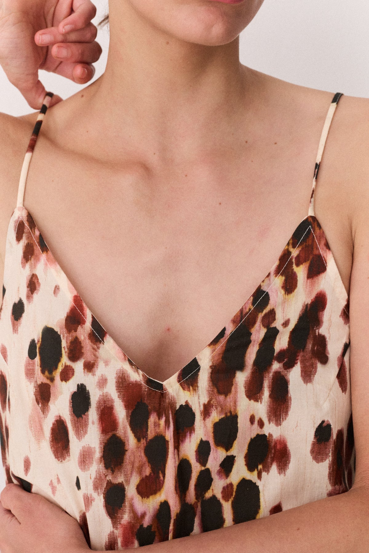 Cami & Wide Leg Leopard Brown