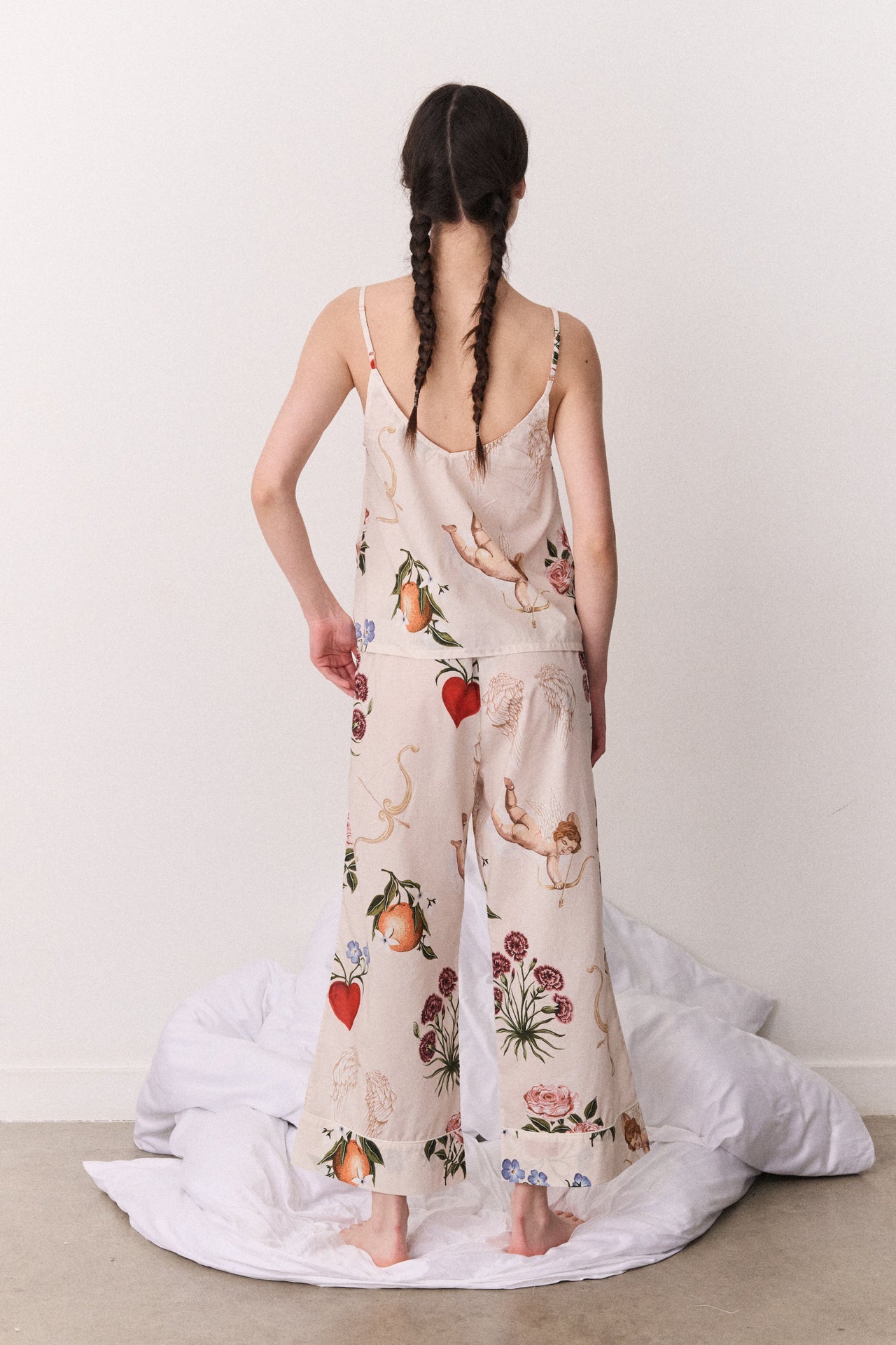 Cami & Wide Leg Primavera Cream