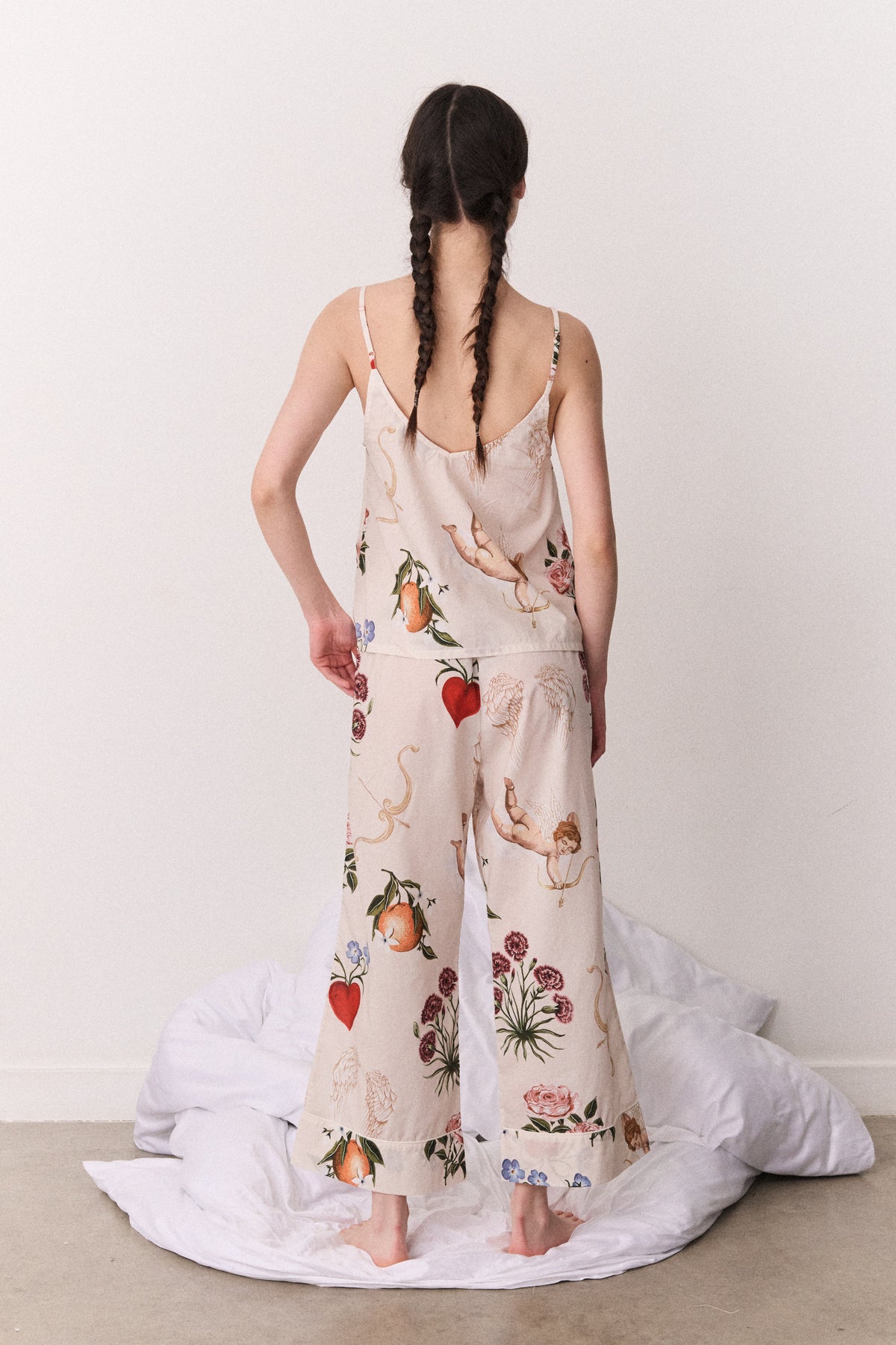 Cami & Wide Leg Primavera Cream