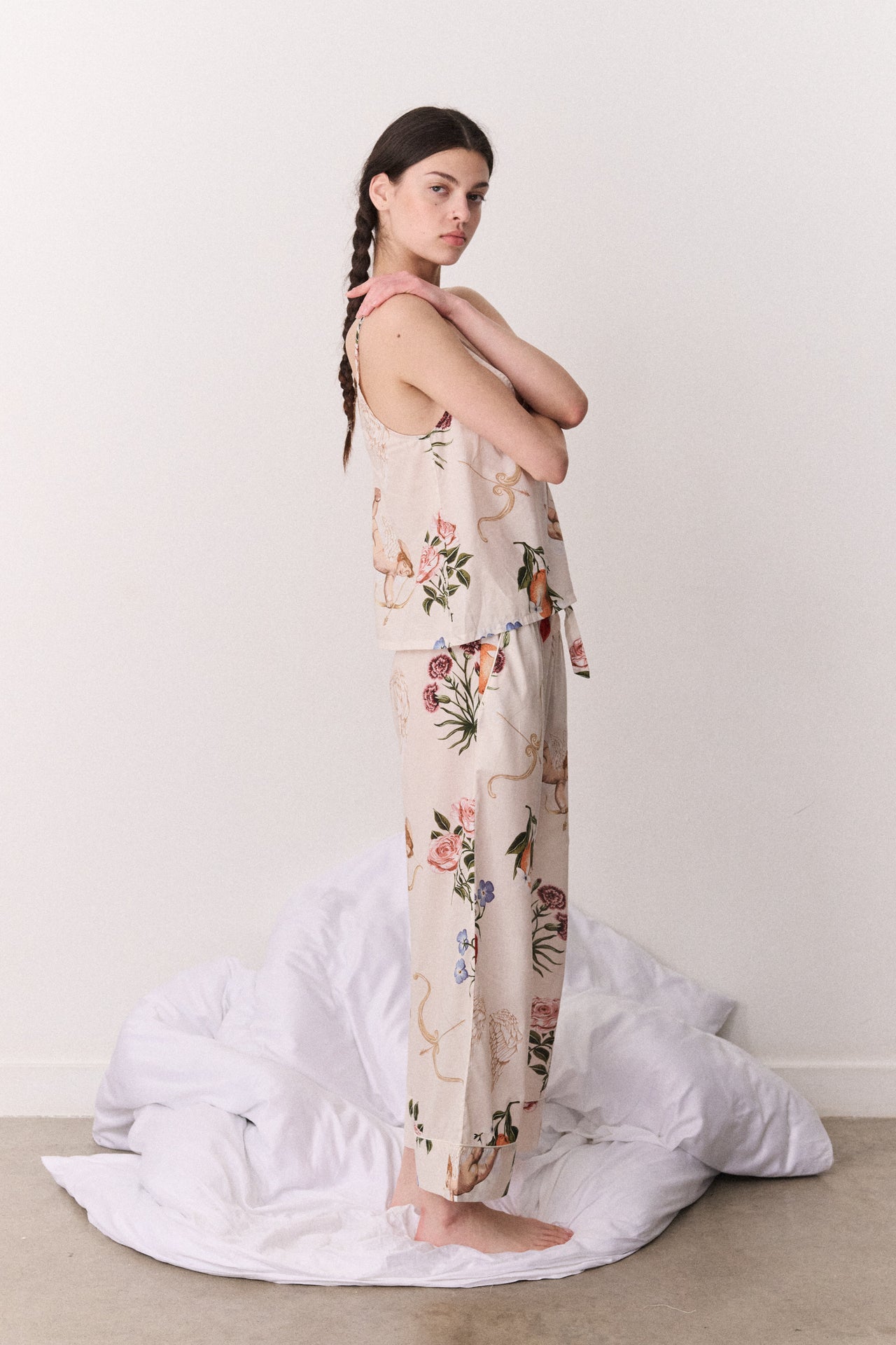 Cami & Wide Leg Primavera Cream