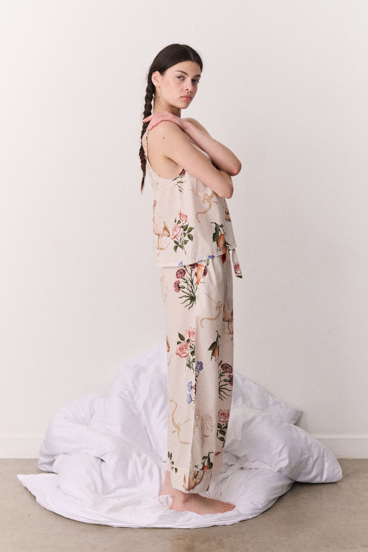 Cami & Wide Leg Primavera Cream