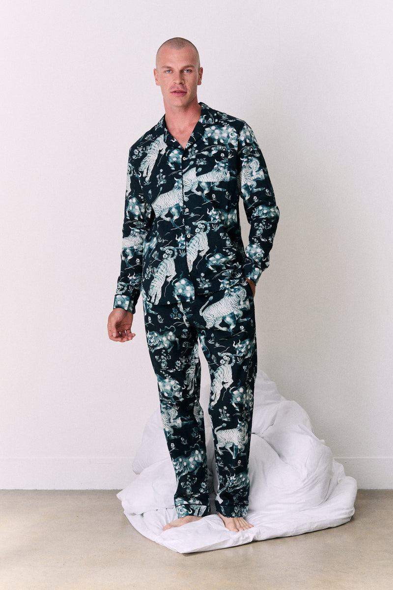 Mens Long Set Thunderheart Navy