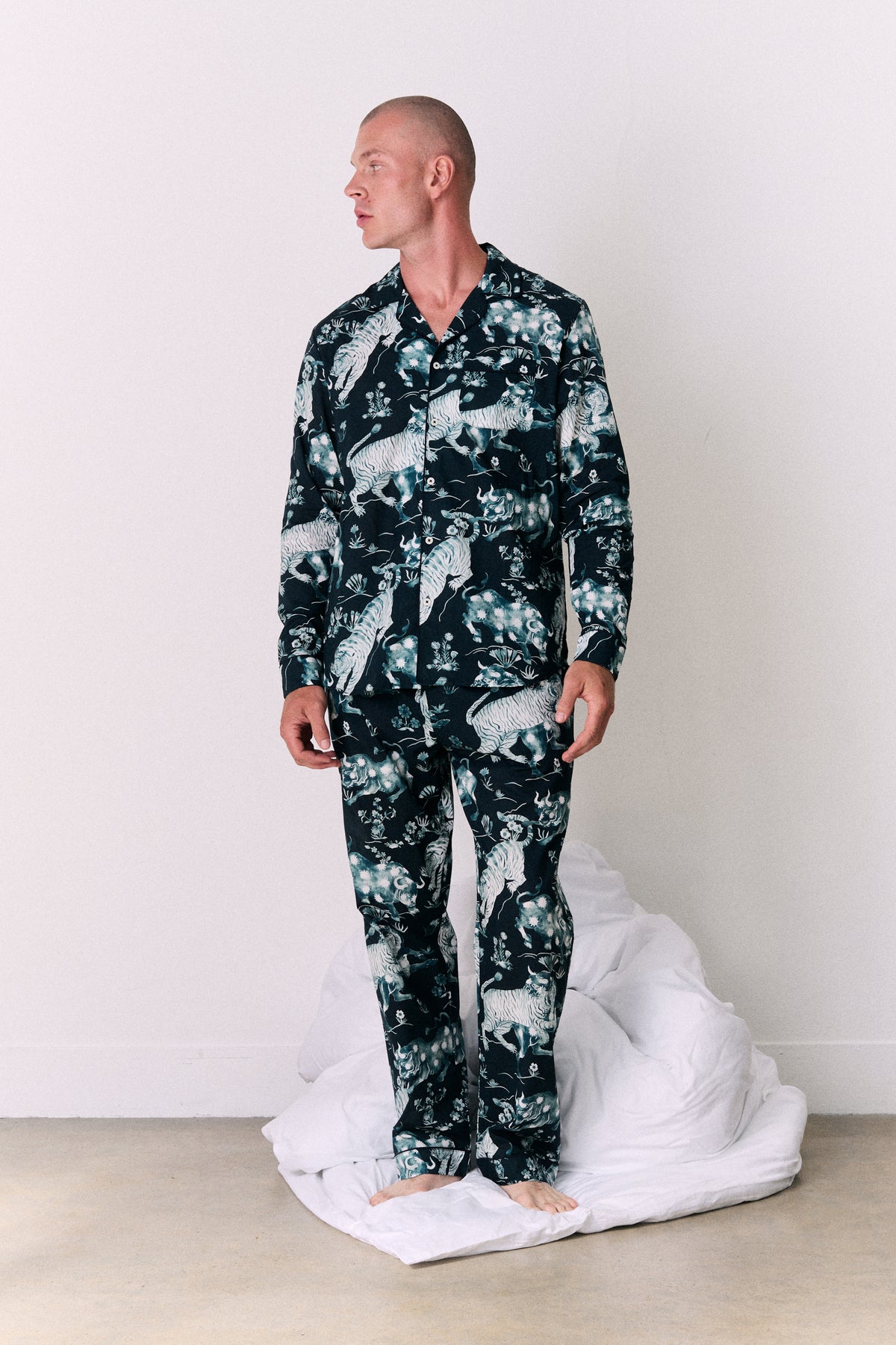 Mens Long Set Thunderheart Navy