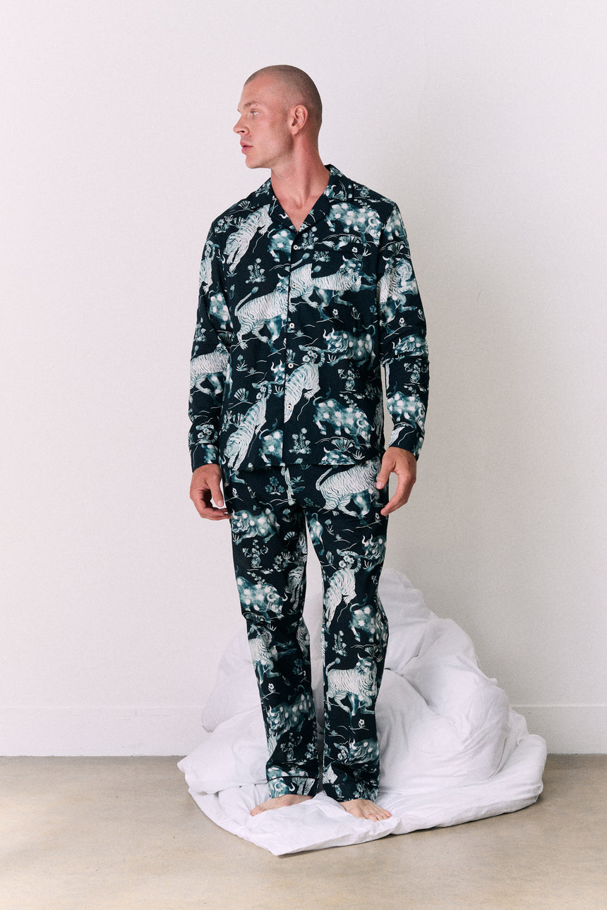 Mens Long Set Thunderheart Navy