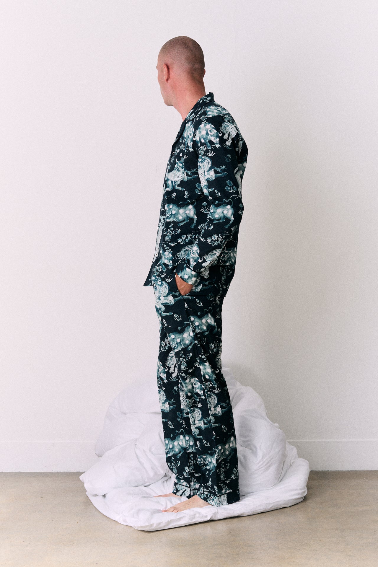 Mens Long Set Thunderheart Navy