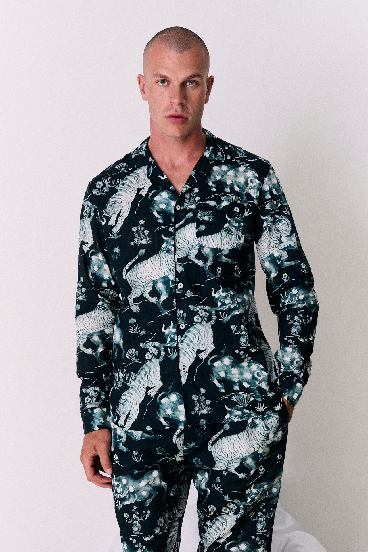Mens Long Set Thunderheart Navy