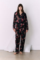 Long Pyjama Set Soleia Leopard Print Multi
