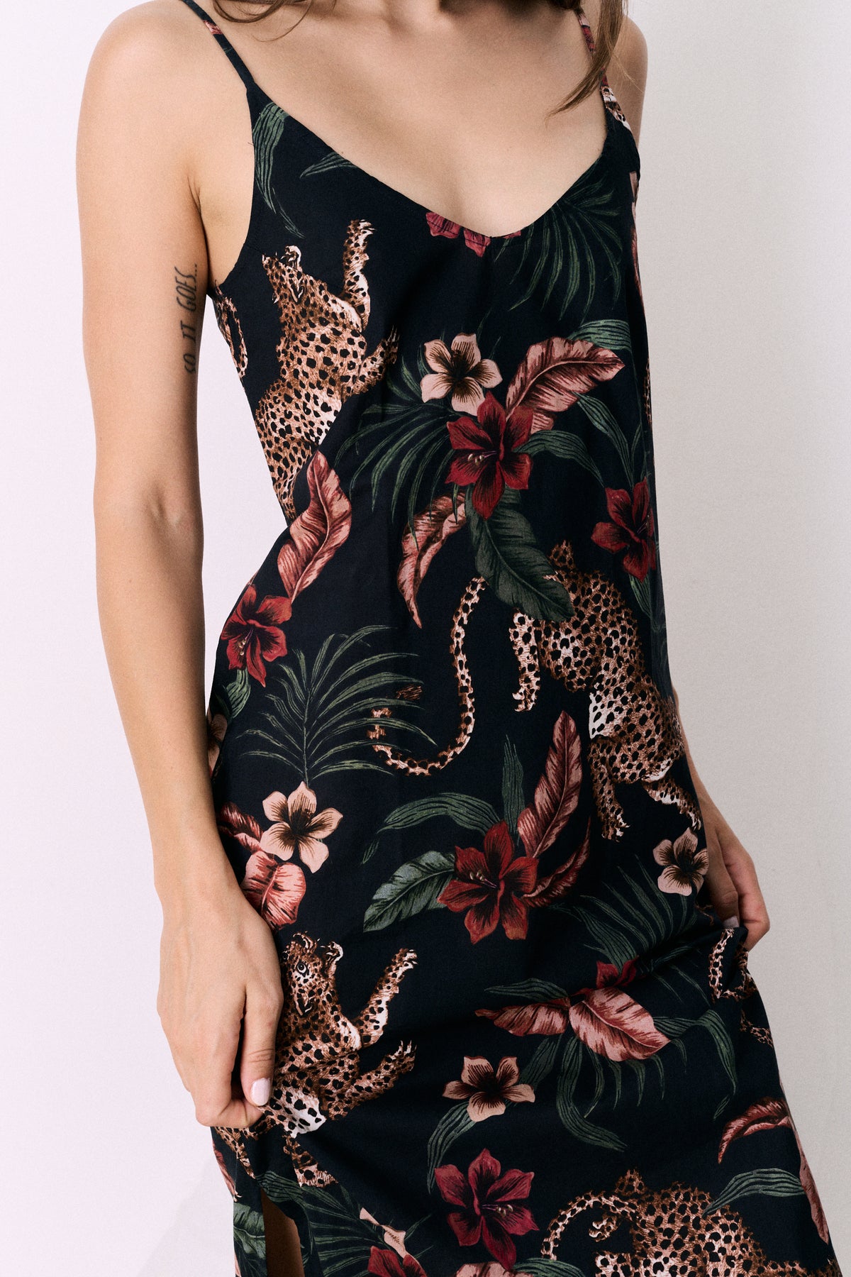 Cami Top Soleia Leopard Print Multi