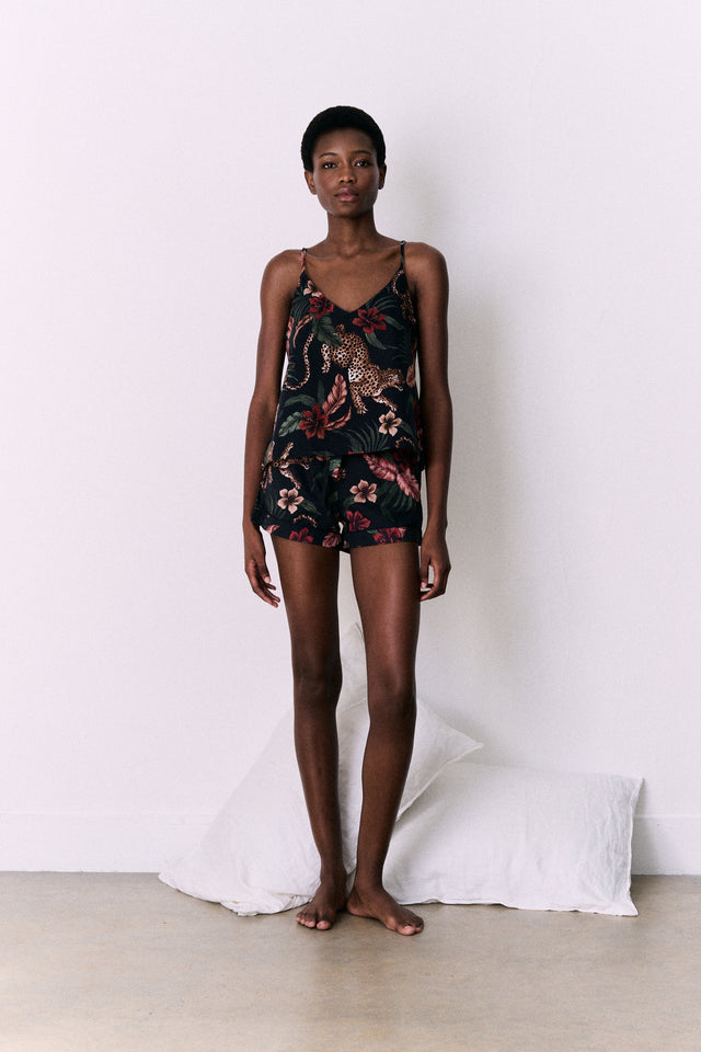 Cami Top and Shorts Set Soleia Print Multi