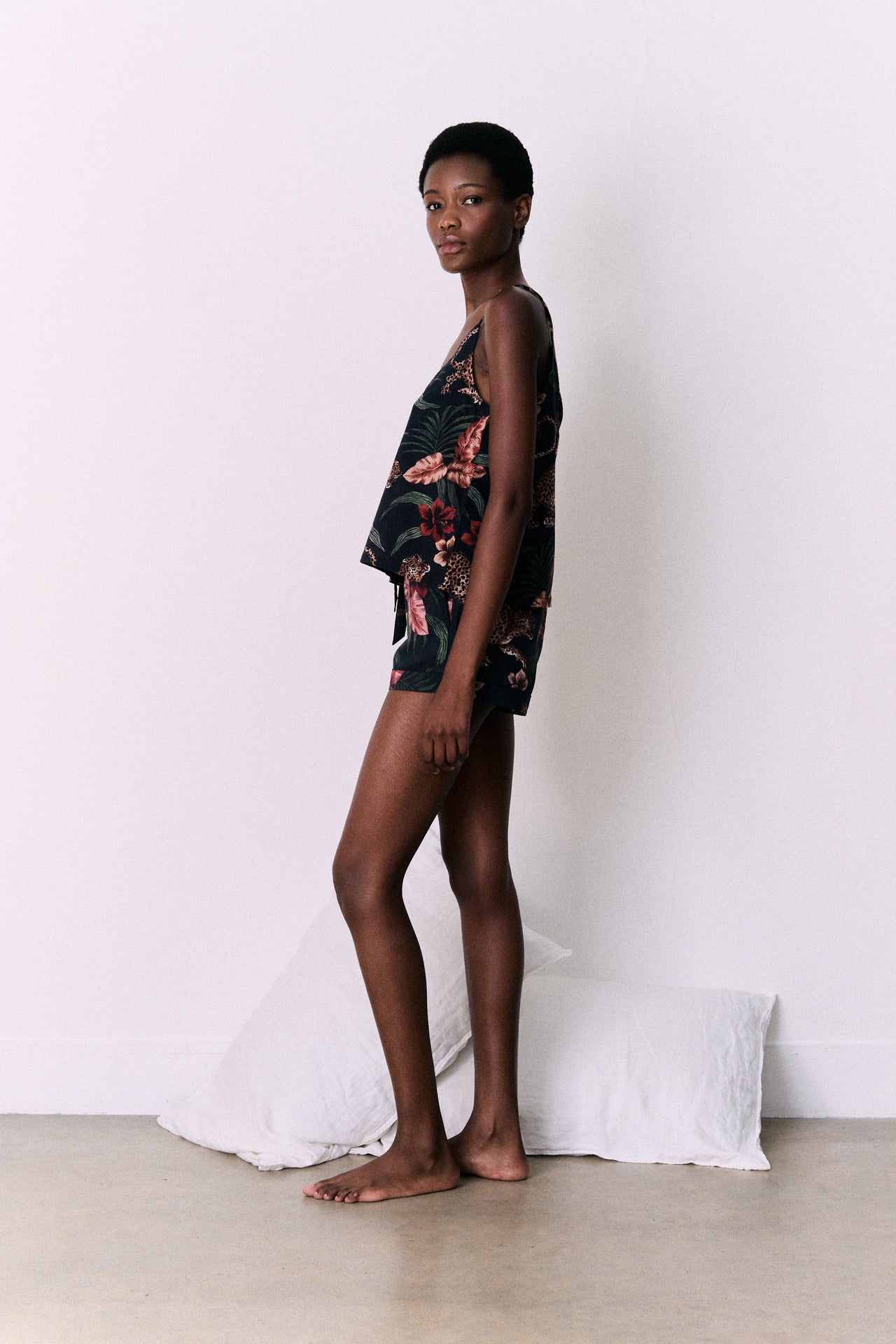 Cami Top and Shorts Set Soleia Print Multi