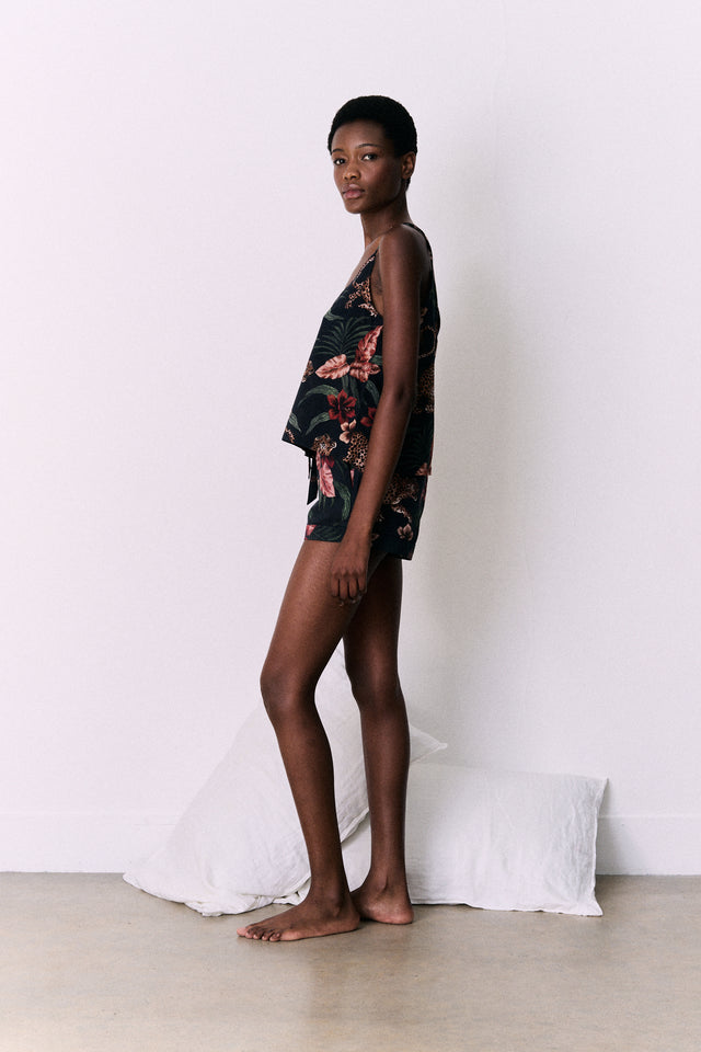 Cami Top and Shorts Set Soleia Print Multi