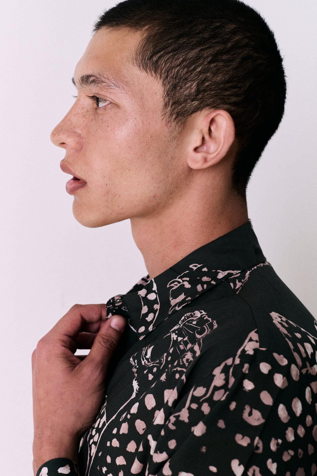 Men’s Pocket Pyjama Set The Jag Print Green