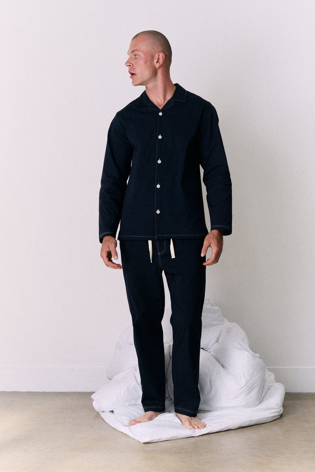 Men’s 402 Long Pyjama Set Navy