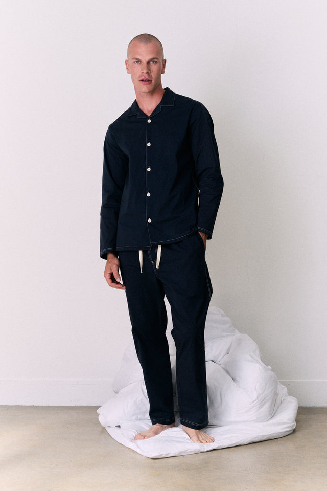 Men’s 402 Long Pyjama Set Navy