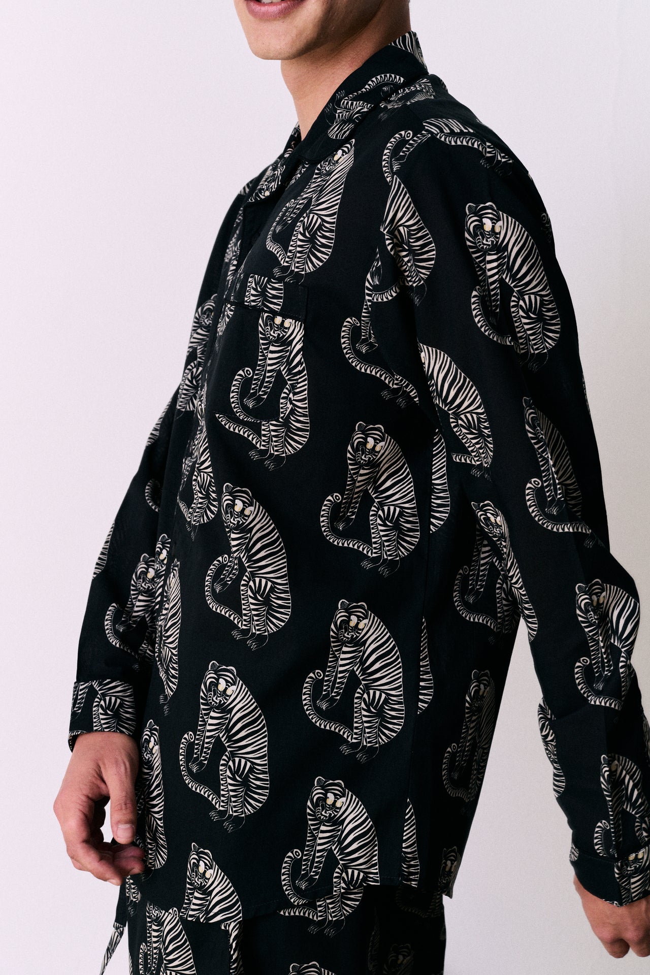 Men’s 402 Long Pyjama Set Sansindo Navy