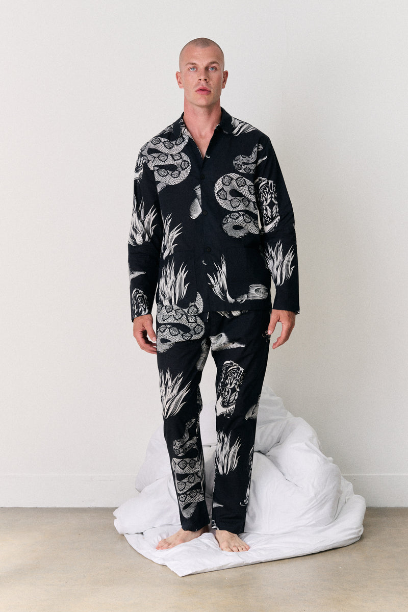 Mens Pocket Set Wild Icons Navy