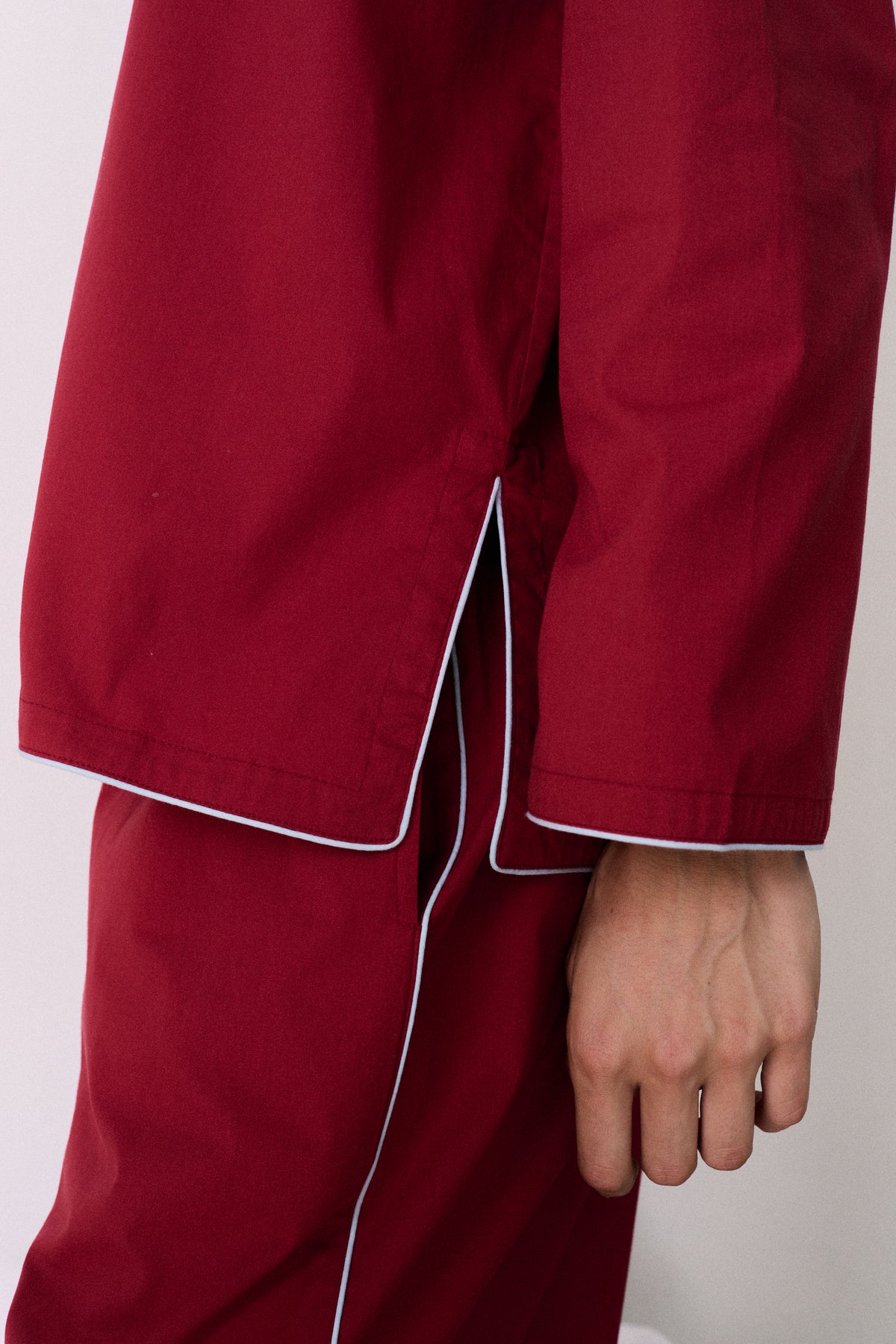 402 Long Pyjama Set Red