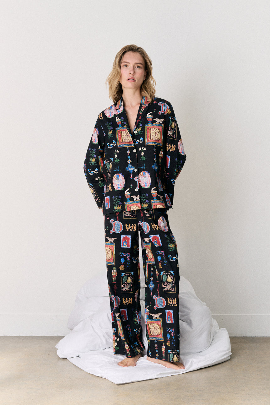 402 Long Pyjama Set 12 Days of Christmas
