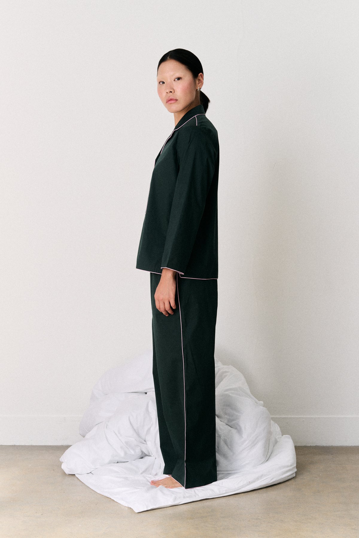 402 Trousers Green