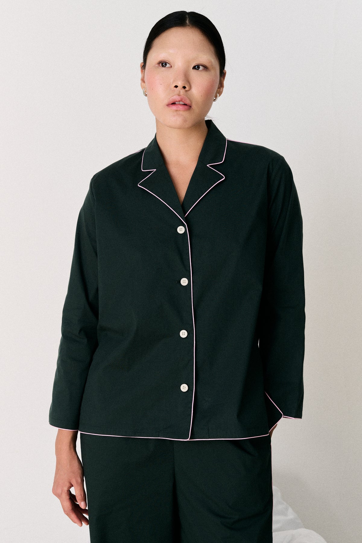 402 Long Pyjama Set Green